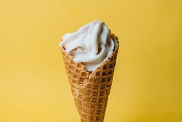 ice cream cone sweet bright colorfully food