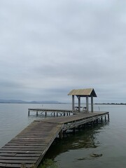 Pier Over the Lake - Wooden Deck