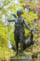 Fototapeta premium statue of a person