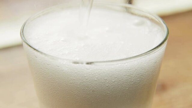 Close-up Soft Drink Pour