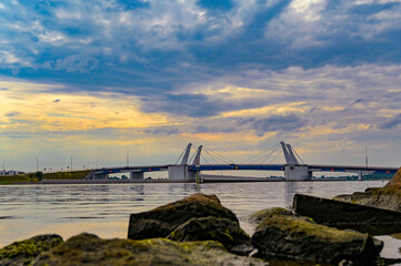 Gdańsk Most 100-lecia odzyskania Niepodległości © Grzegorz