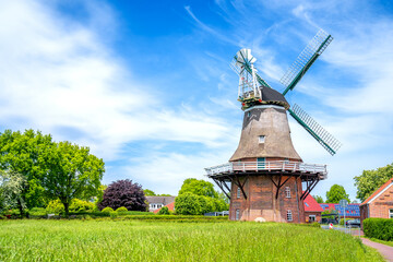 Mühle Nenndorf, Westerholt, Ostfriesland, Deutschland