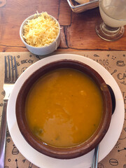 sopa crema de calabaza