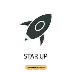 start up icons  symbol vector elements for infographic web