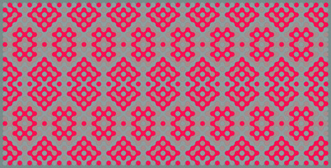 Multicolor truchet tiling connections illustration