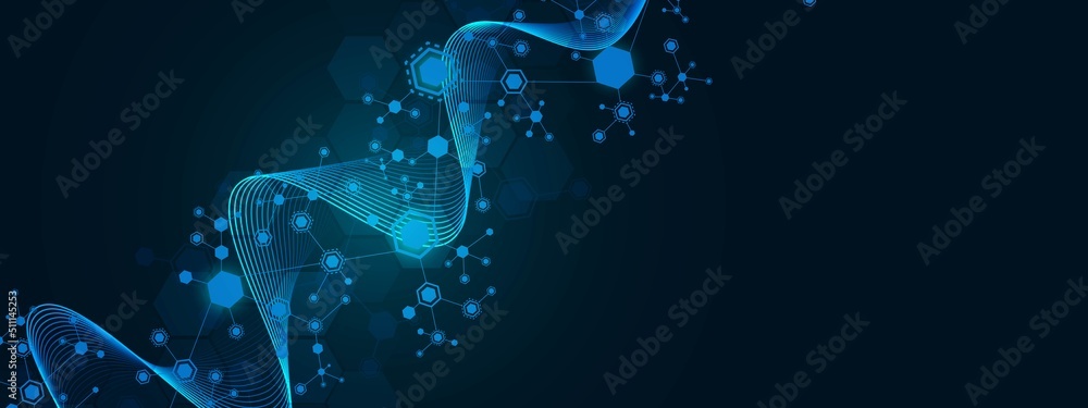 Poster vector neon background frame. hexagon connection pattern. block diagram. digital wave. glow stars. p