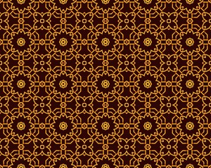 Seamless pattern of black and gold tones stock illustration