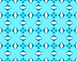 Ethnic drawing Modern floral pattern element The beautiful oriental pattern on a blue background close-up.Texture or background