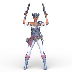 Obraz premium 女性海賊