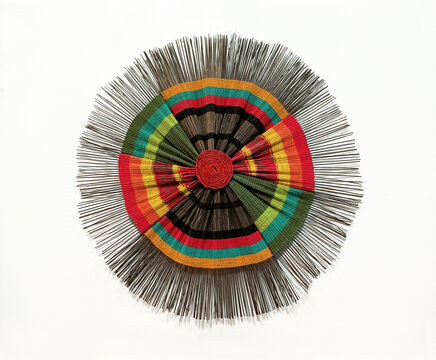 Decorative craft made of pia&ccedil;aba (Attalea funifera) which is the common name of a species of palm native to the brazilian states of Alagoas and Bahia. Pia&ccedil;aba is also used in brooms.