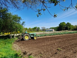 Trabajos agrícolas en Galicia