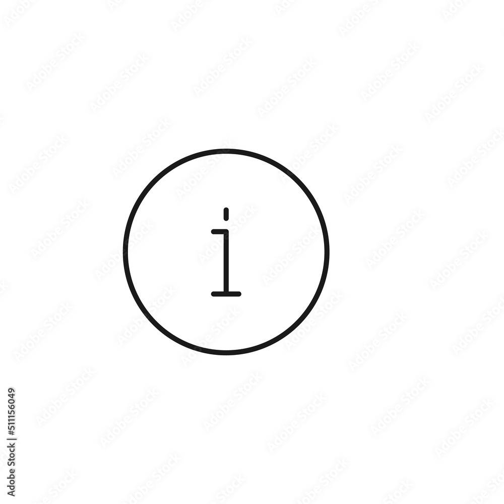 Poster interface of web site signs. minimalistic outline symbol drawn with black thin line. suitable for ap
