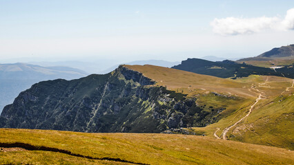 Obraz premium Majestic rocky mountains plateau