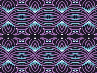 Seamless pattern with leaves, leaf and flowers, creative work hand drawing background. Fabric print ornamental design. Digital art illustration