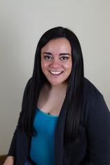 posing portrait of a woman