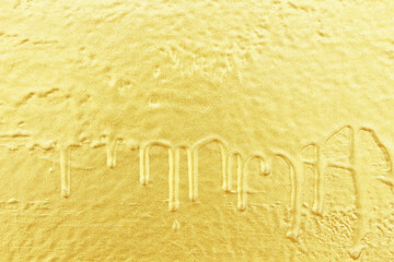 abstract gold texture /gold or yellow surface background