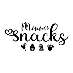 snacks cartoon icon