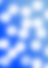 blurred background colors blue white dots - obrazy, fototapety, plakaty