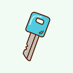 Key vector illustration