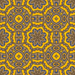 Geometric Abstract Seamless Background Pattern