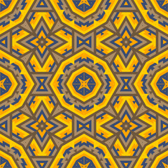 Geometric Abstract Seamless Background Pattern