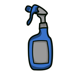 Fototapeta na wymiar Spray bottle vector illustration