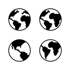 World map vector. Worldmap sign and symbol. Globe icon