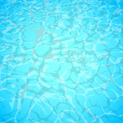 Pool Water Vector Texture Swimming Blue Water Reflections