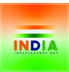 
Indian Independence Day 15 August National Poster Social Media Poster Banner Free Vector
