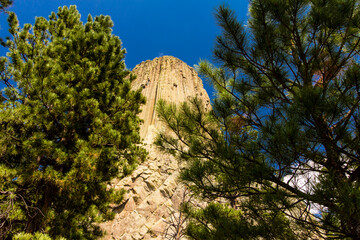 Fototapeta na wymiar Devil's Tower National Monument, Wyoming