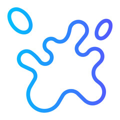 Obraz premium spot gradient icon