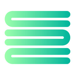 Obraz premium towel gradient icon