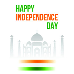 Indian Independence Day 15 August National Poster Social Media Poster Banner Free Vector