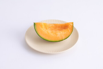 Fototapeta na wymiar カットメロン　melon 