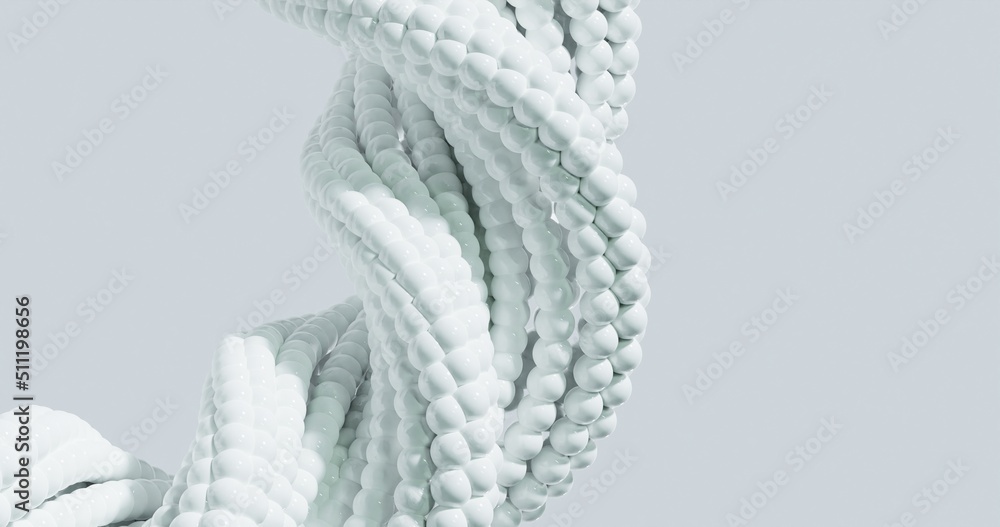 Aufkleber pure white minimal abstract shape background wallpaper with copy space.glow particle abstract proced