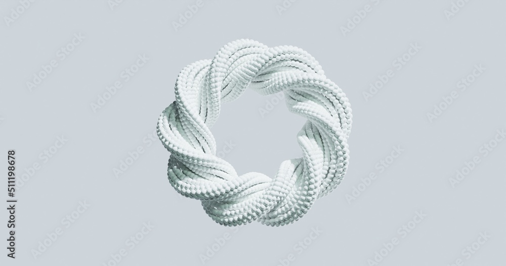 Aufkleber pure white minimal abstract shape background wallpaper with copy space.glow particle abstract proced