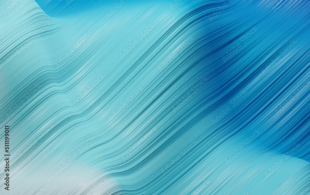 Poster modern blue and white colored poster,color dynamic wave flow.liquid wavy shapes abstract holographic