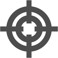 Obraz premium Illustration with target locked on