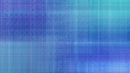 Abstract glitch art grid background image.