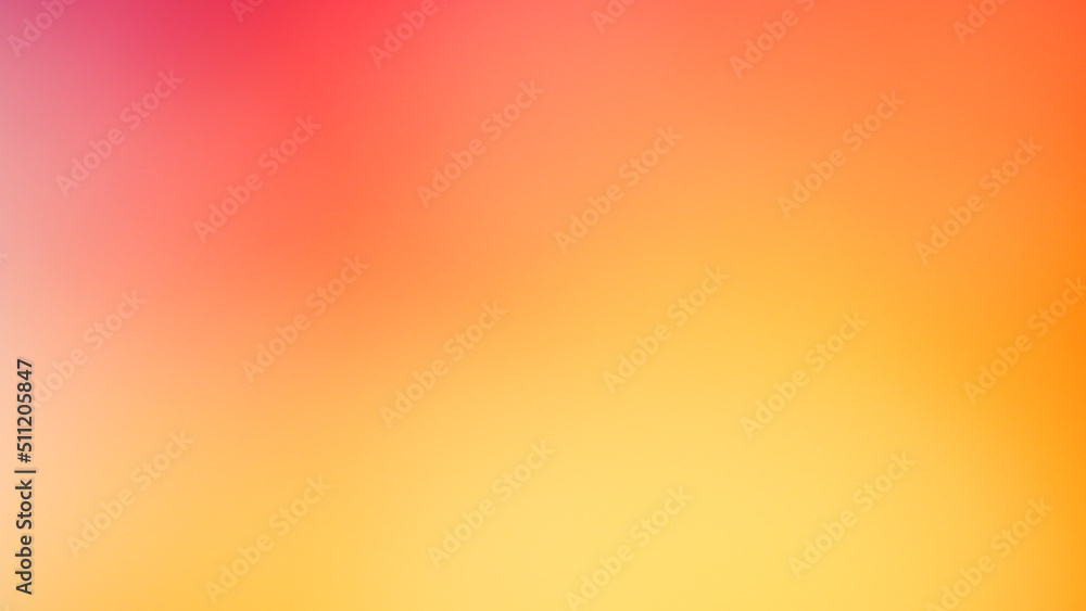 Wall mural gradient defocused abstract photo smooth yellorw color background