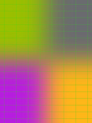 Fototapeta premium Abstract neon gradient grid background image.