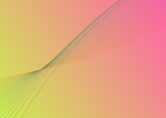 abstract background with wave line illustration ready to use for web banner, etc