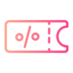 coupon gradient icon