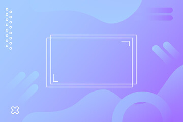 purple flow background with border