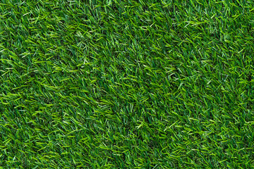Closeup green turf background and textured