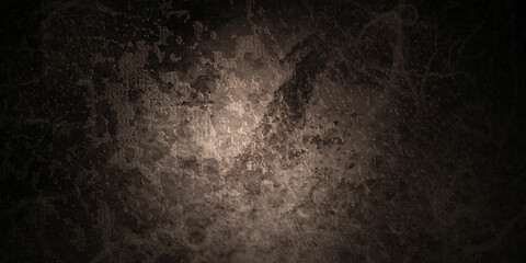 Dark black grunge textured concrete backdrop background. Panorama dark grey black slate background or texture. Vector black concrete texture. Stone wall background.