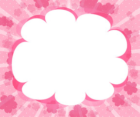 バナー　桜の背景　336×280サイズ対応