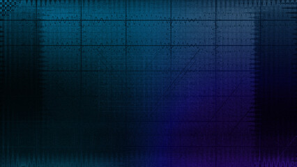 Abstract glitch art grid background image.