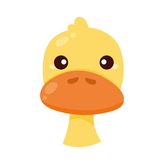 duck farm animal head