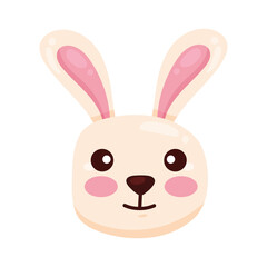 rabbit farm animal head